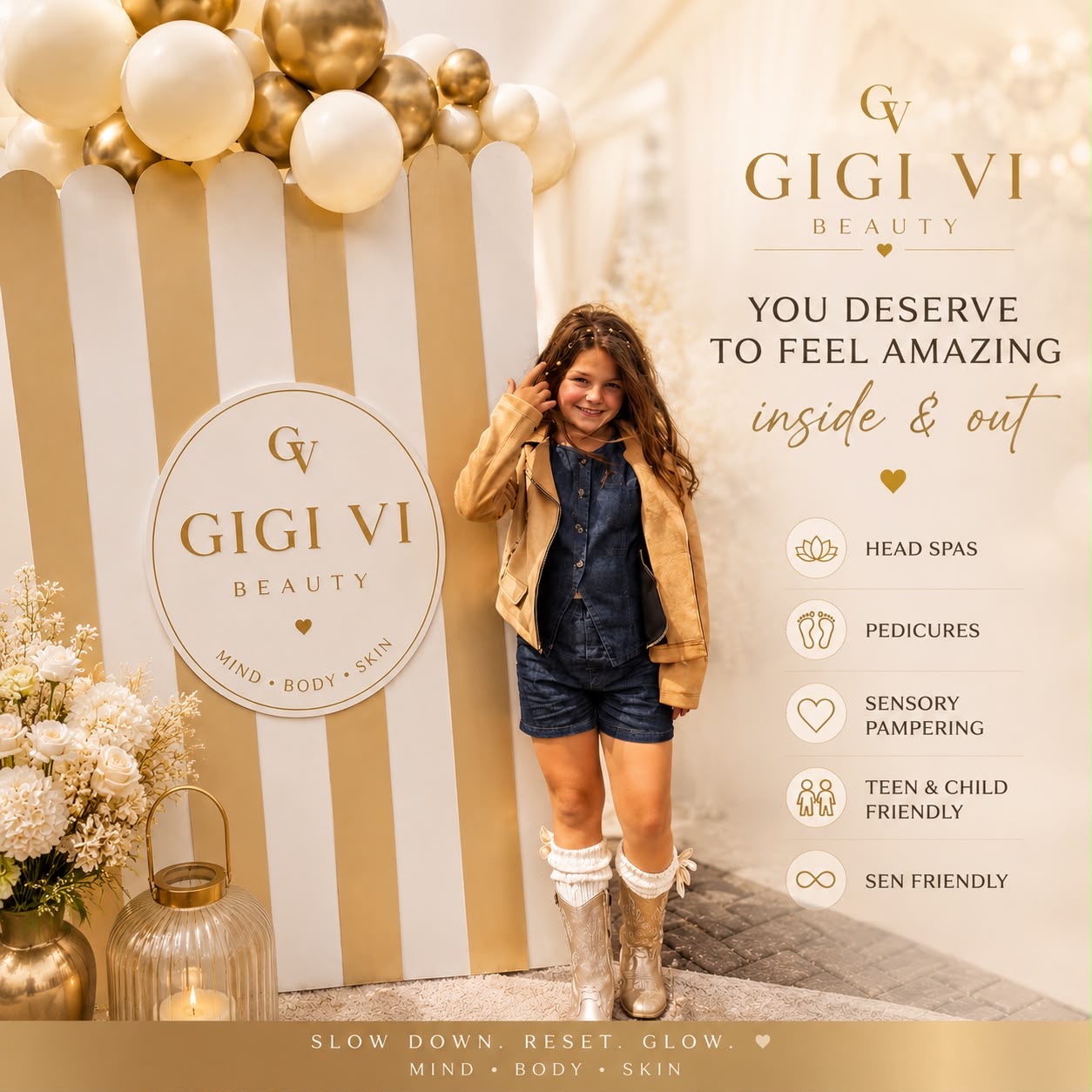 Gigi Vi Beauty salon and treatment showcase